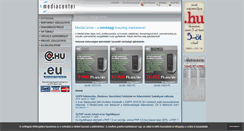 Desktop Screenshot of mediacenter.hu