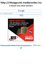 Mobile Screenshot of ittvagyunk.mediacenter.hu